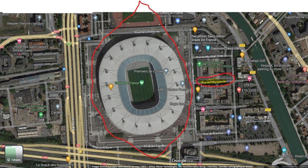 Appartement Sur Et Garage Au Stade De France A 2 Mn De Paris, 20 De Roissy Cdg Et 30 De La Defense Animaux Bienvenus Saint-Denis  Esterno foto